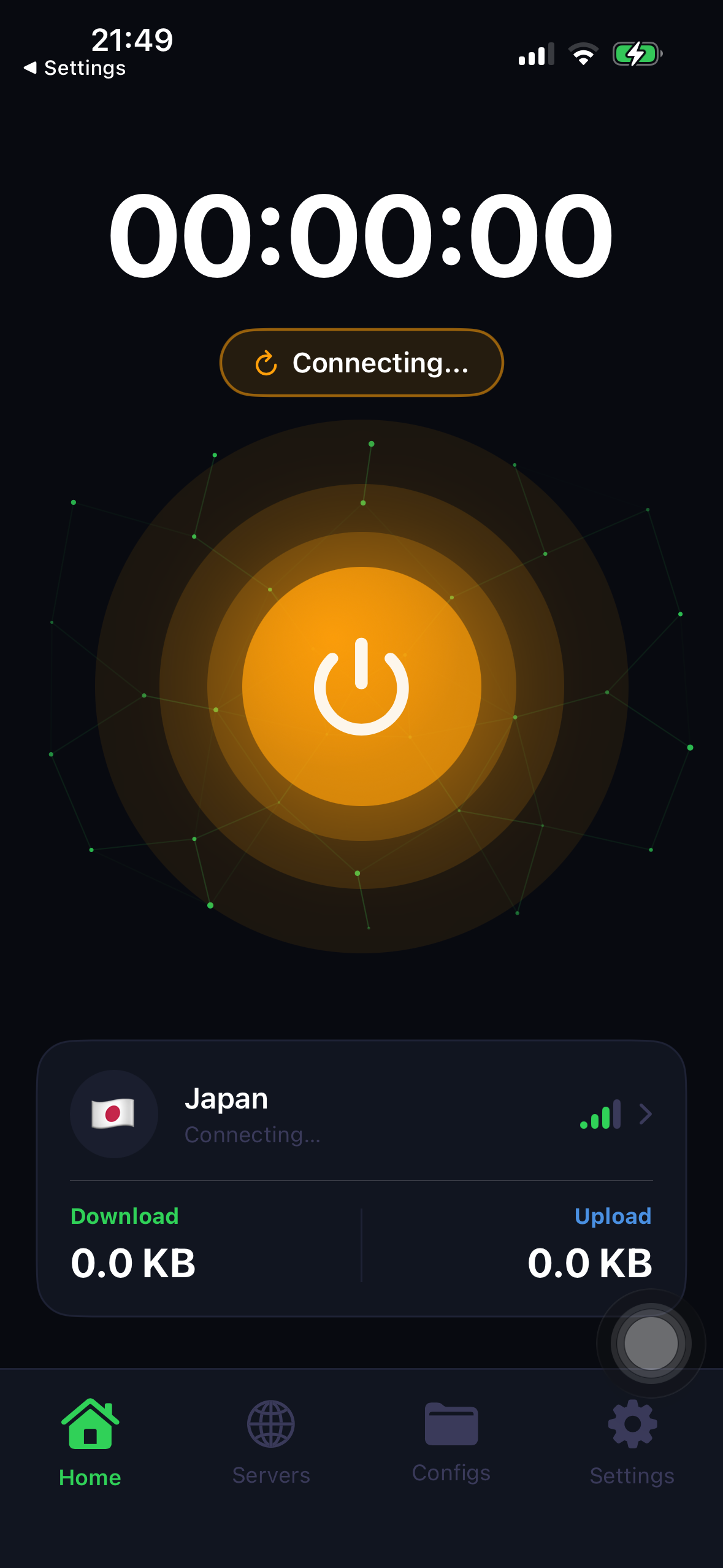 Connecting to a server